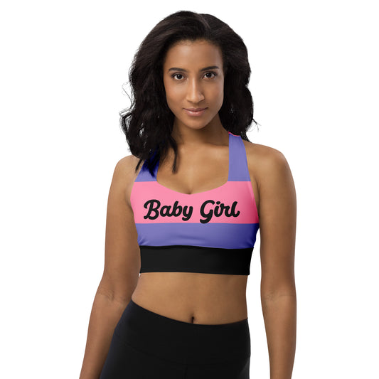 Baby Girl-Multicolor Sports Bra 4.3
