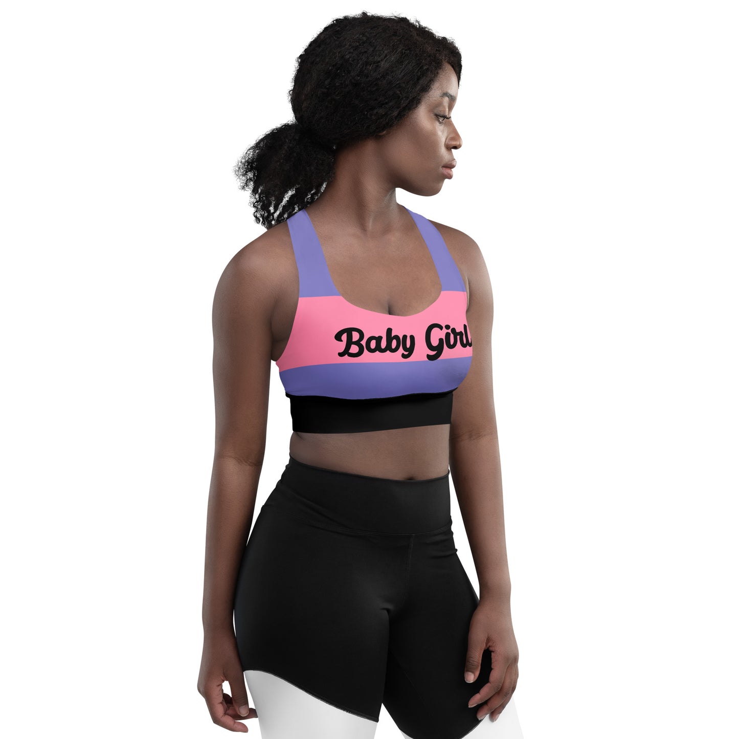 Baby Girl-Multicolor Sports Bra 4.3