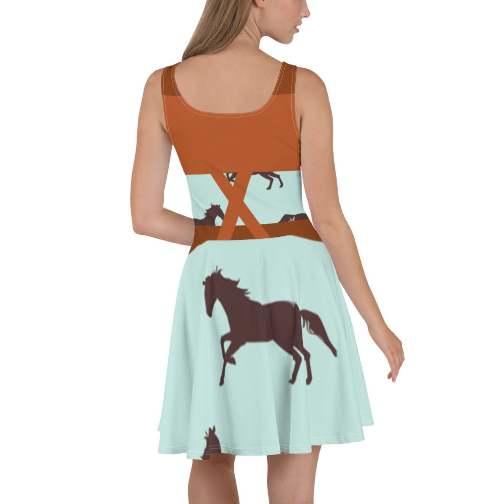 Wild Horses- Flare Dress(Outfit Set 2)