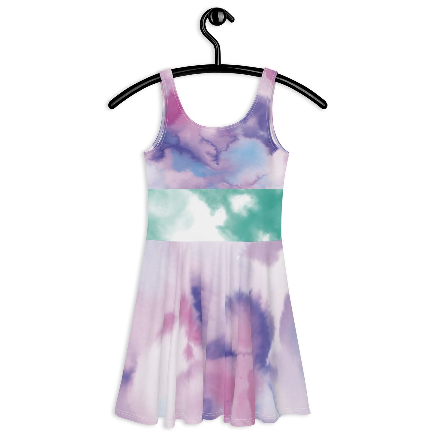 Cloud 9& Purple Haze-Flare Dress