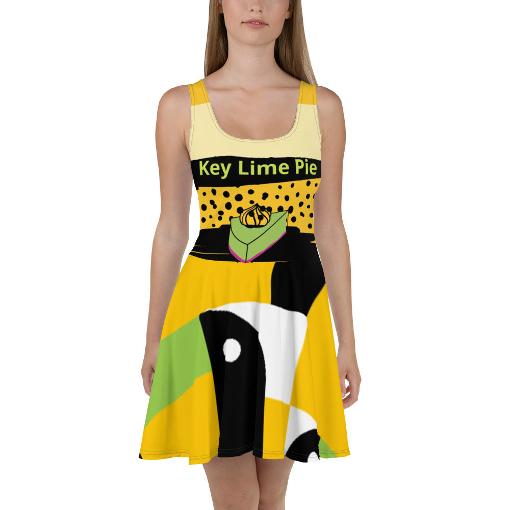 KeyLime Pie Dress- With Back Art