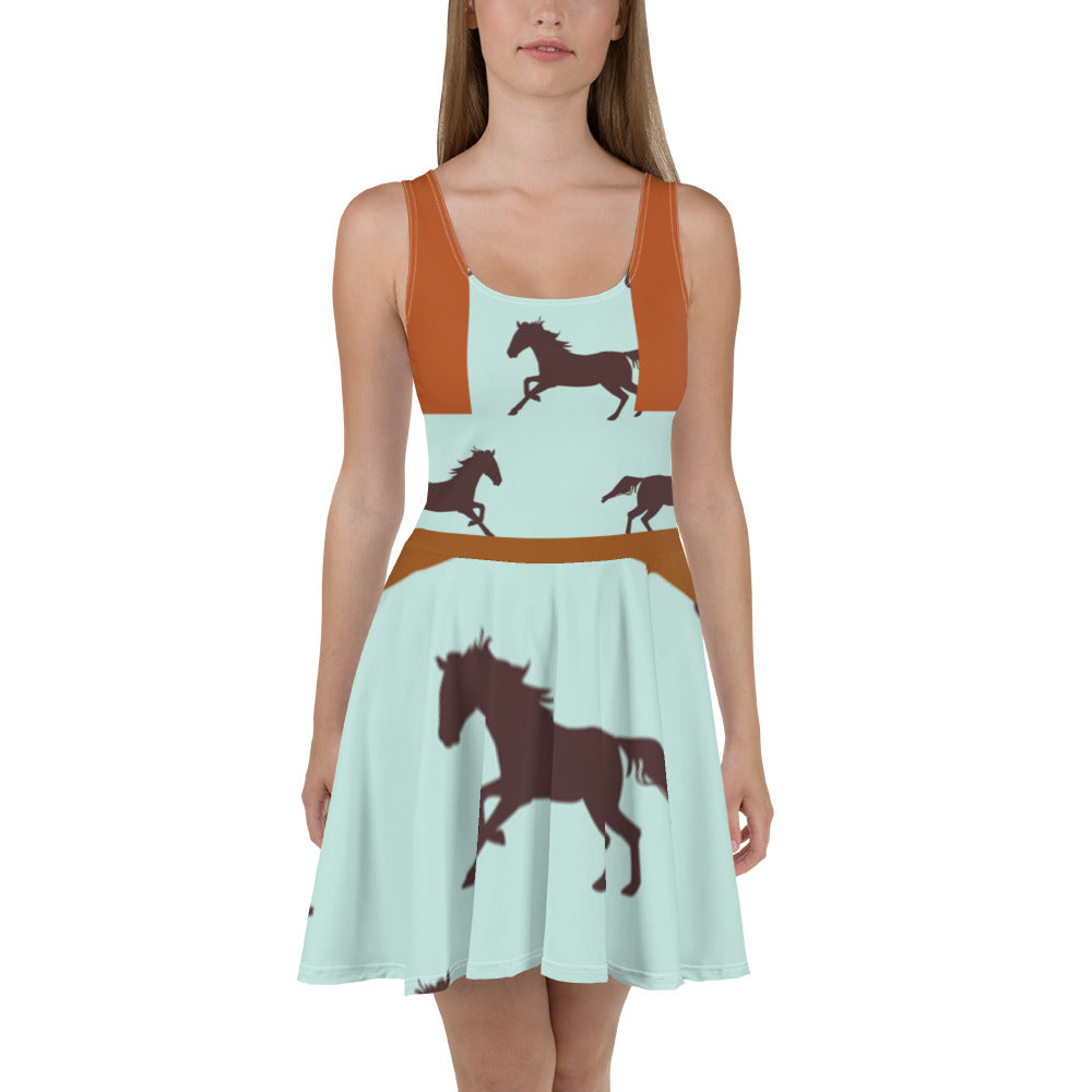 Wild Horses- Flare Dress(Outfit Set 2)