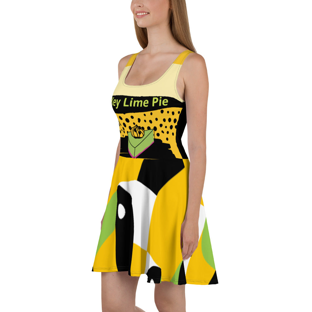 KeyLime Pie Dress-with Back Art