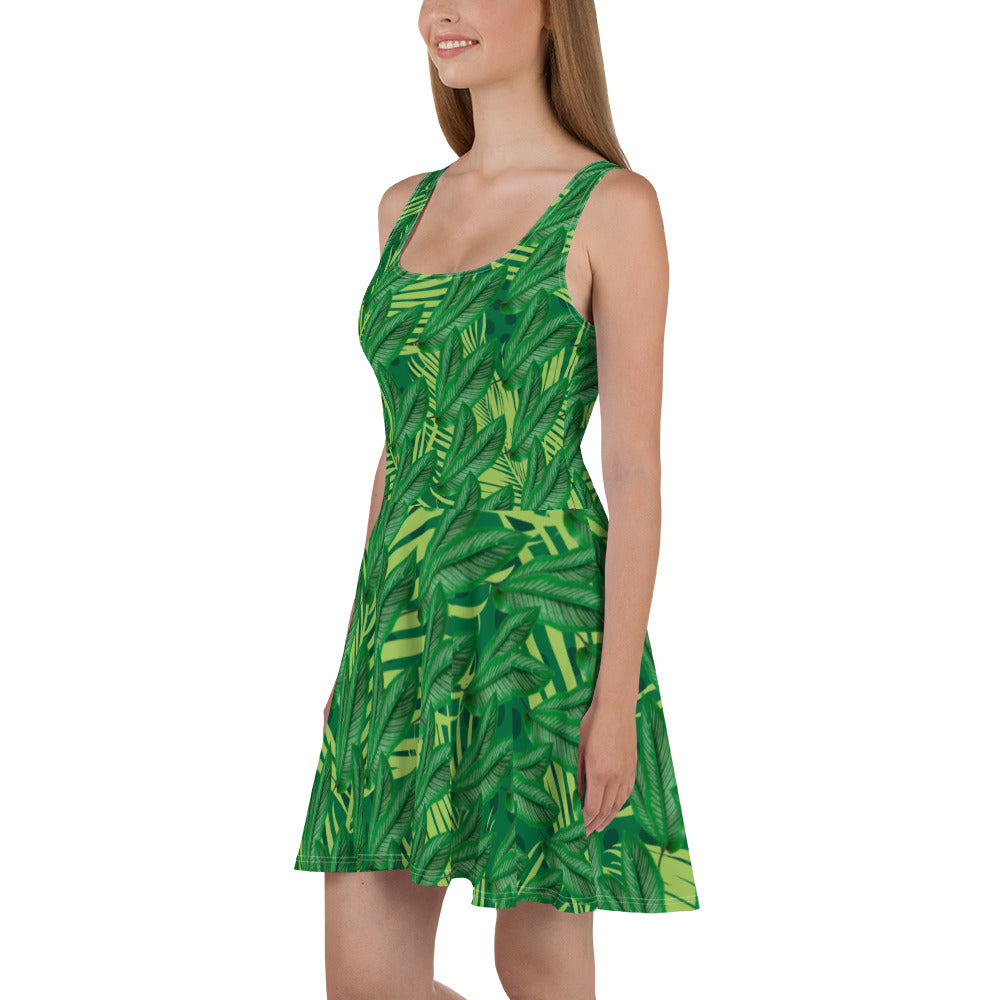 Nature Girl Dress- Jungle Green
