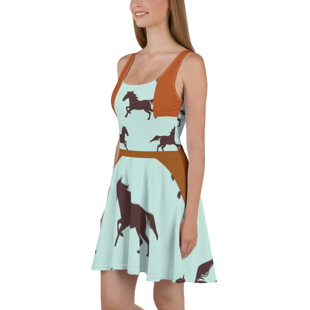 Wild Horses- Flare Dress(Outfit 1)