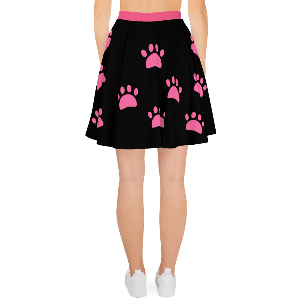 Purr Kitty-Flare Skirt 2