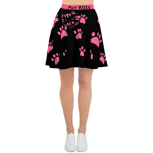 Purr Kitty-Flare Skirt 2