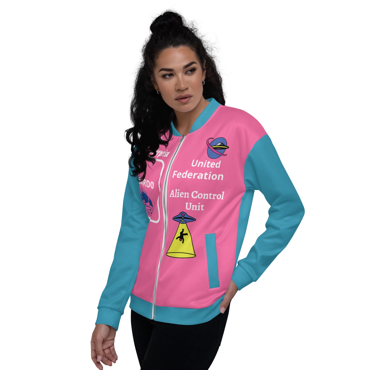 StarTricks Enterprise Jacket- Pink&Turquoise