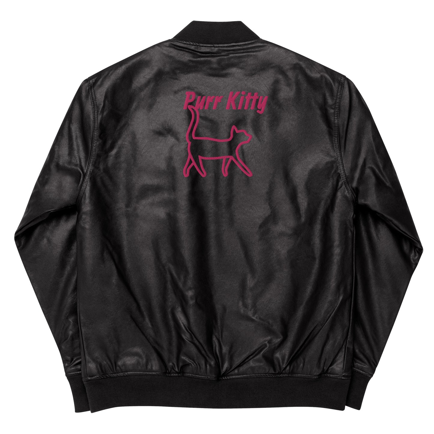 Purr Kitty Purr-Leather Jacket